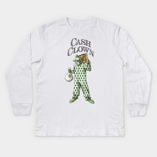 Cash Clown Original Kids Long Sleeve T-Shirt